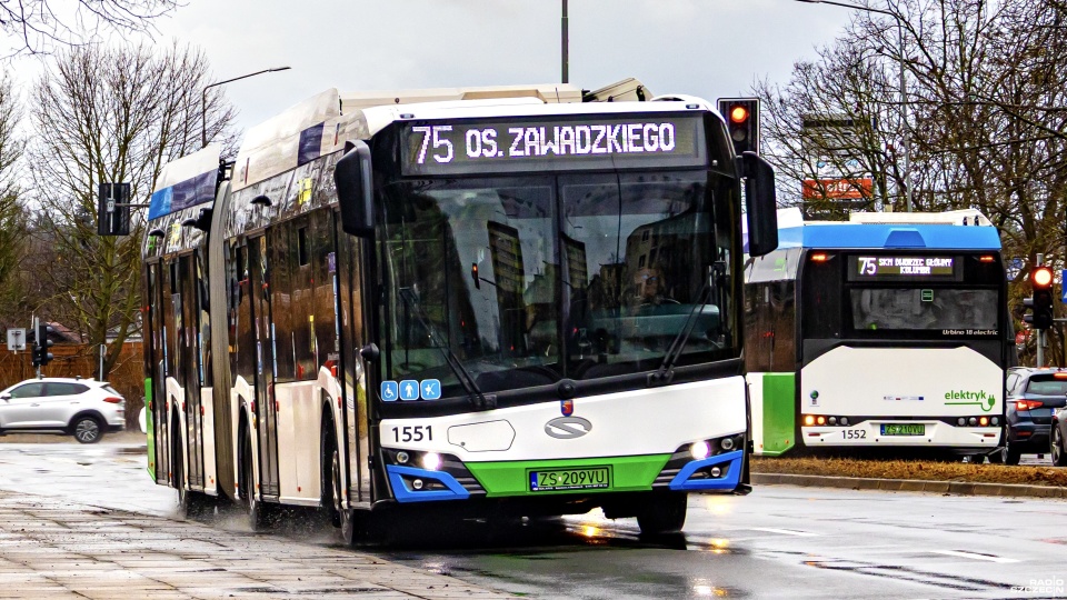 autobus elektryczny, Fot. Antoni Stefański [Radio Szczecin]