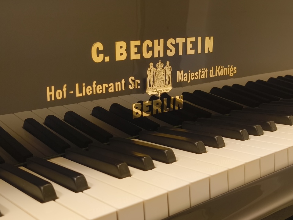 Fortepian Bechstein z dawnego Konzerthausu po renowacji, fot. Maciej Cybulski