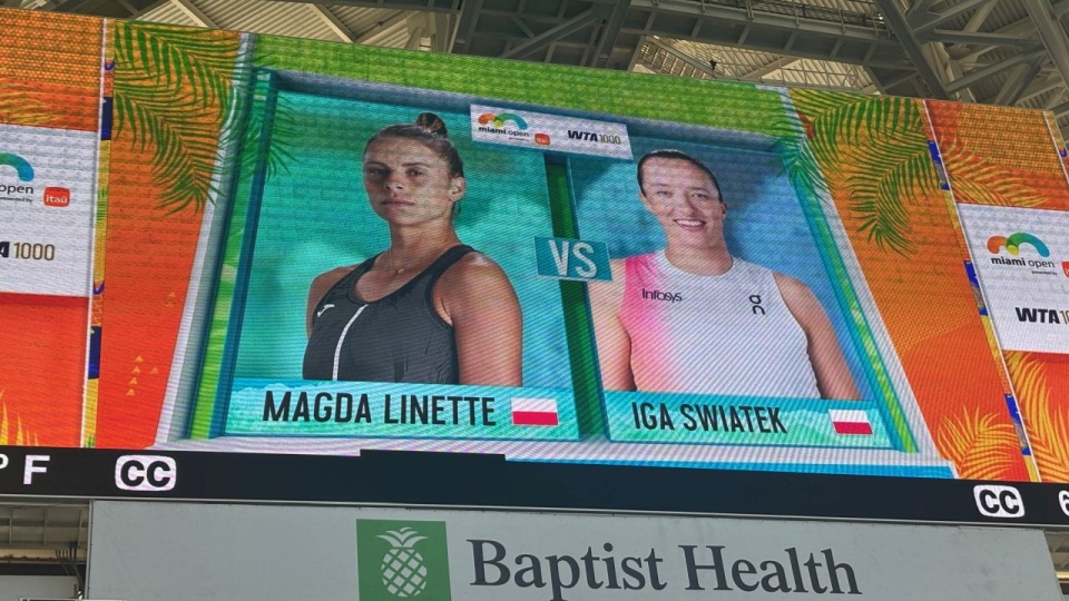 Polski pojedynek w Miami Open dla Magdy Linette [ZDJĘCIA]