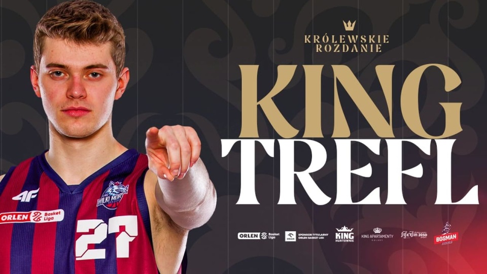 Hit w Orlen Basket Lidze. Wilki podejmą Trefla