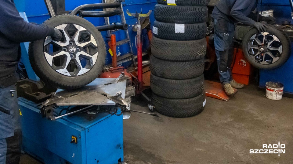 Przedświąteczny ruch w zakładach wulkanizacyjnych