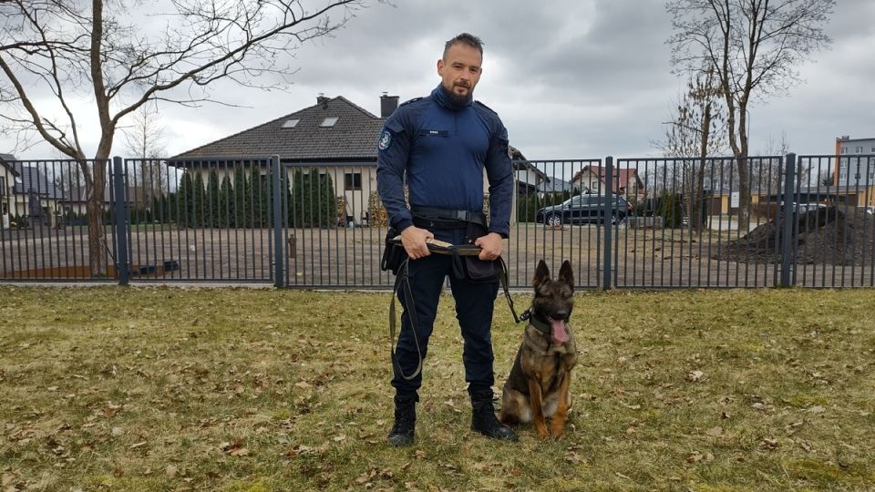 Nowy funkcjonariusz na czterech łapach w Wałczu