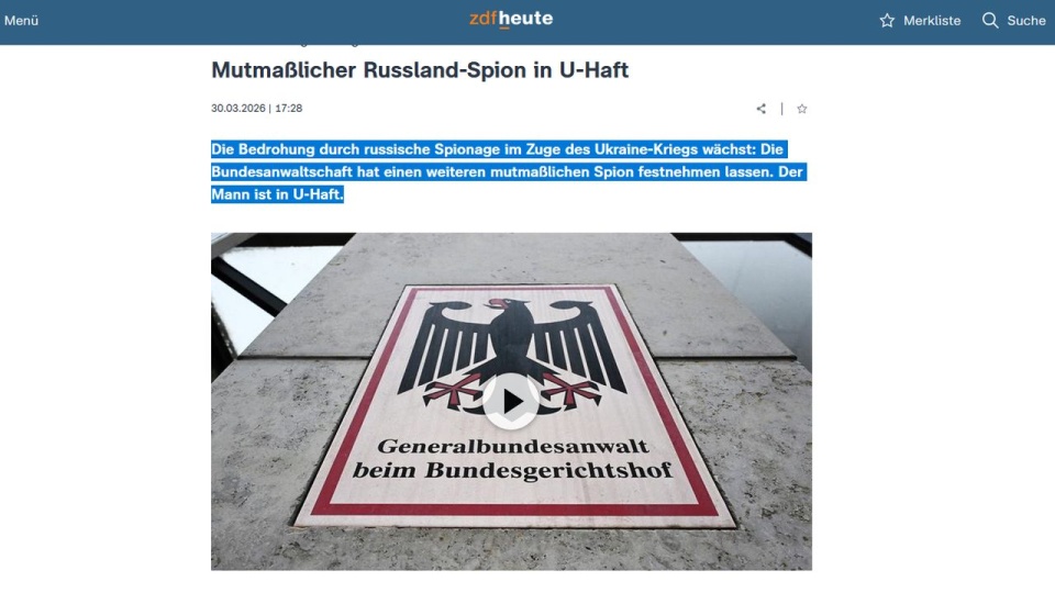 Seria ujawnionych rosyjskich szpiegów