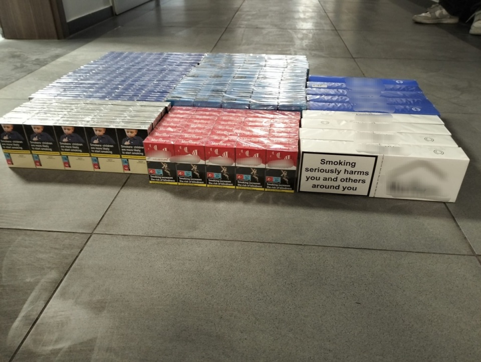 Policyjne akcje w Stargardzie. Pół tysiąca papierosów zabezpieczone