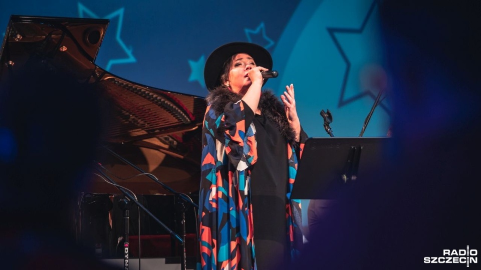 Jola Szczepaniak z Gershwinem w Studiu Koncertowym Radia Szczecin