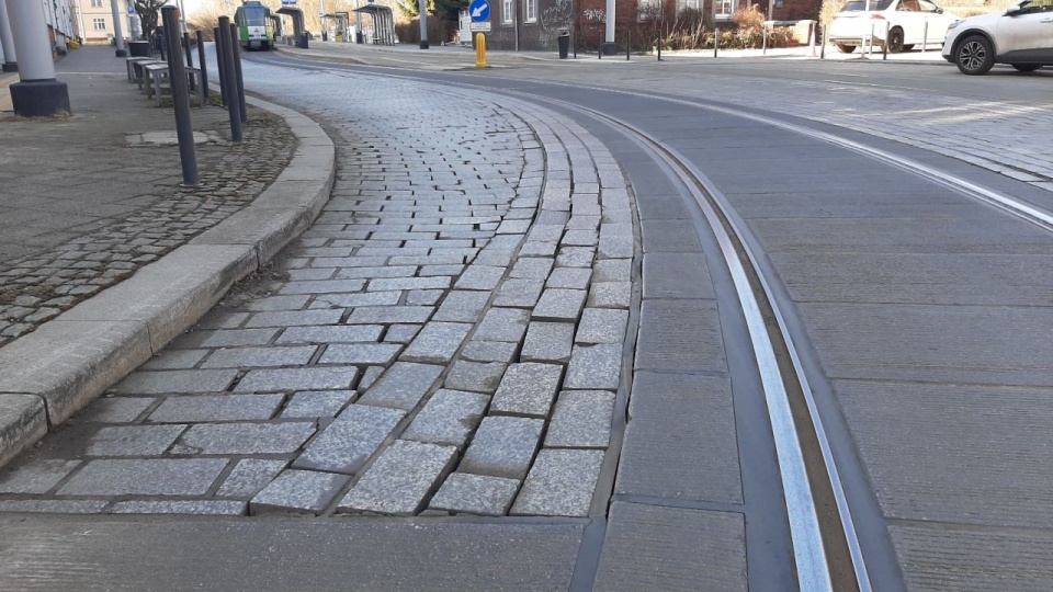 Trwa remont w okolicach dworca PKP Szczecin Niebuszewo