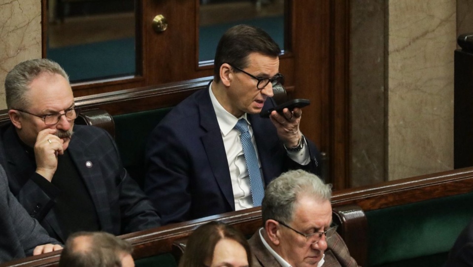 Prezes PiS ostrzega przed pasożytnictwem stowarzyszenia Morawieckiego
