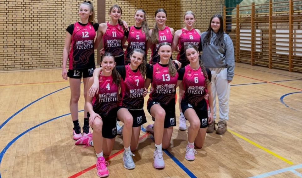 Przegrana młodych koszykarek Kusego Szczecin w półfinale MP kadetek U15
