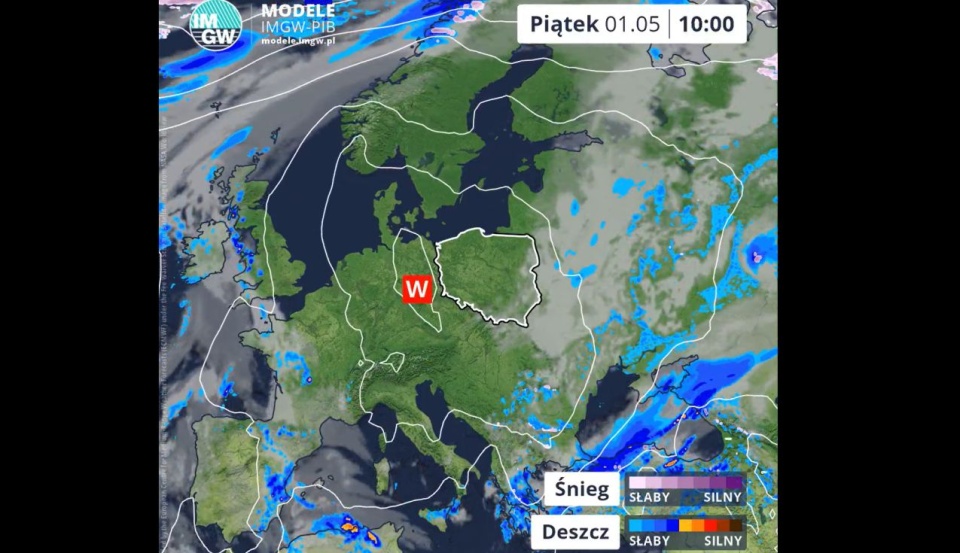Prognoza pogody na 30 kwietnia i 1 maja [WIDEO]