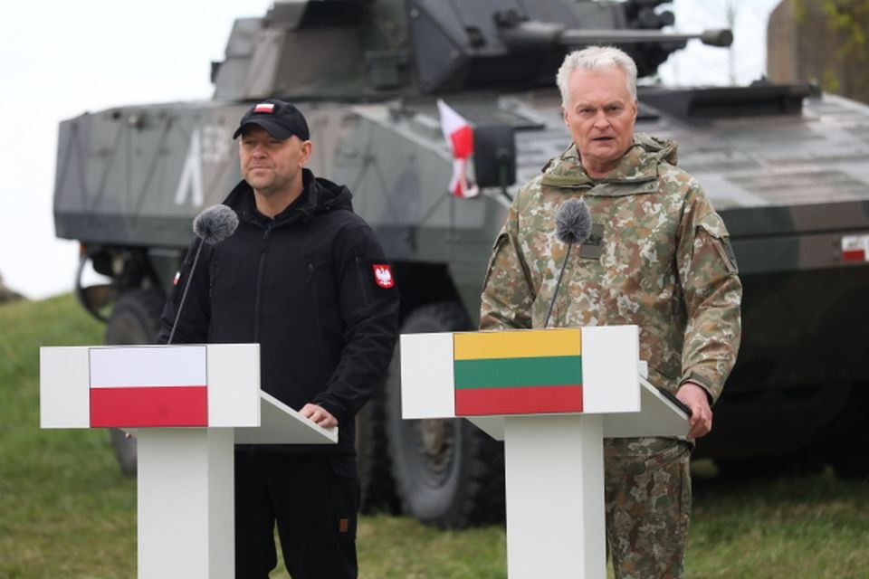 Przeciwdziałanie zagrożeniu ze strony Rosji. Prezydent obserwował ćwiczenia