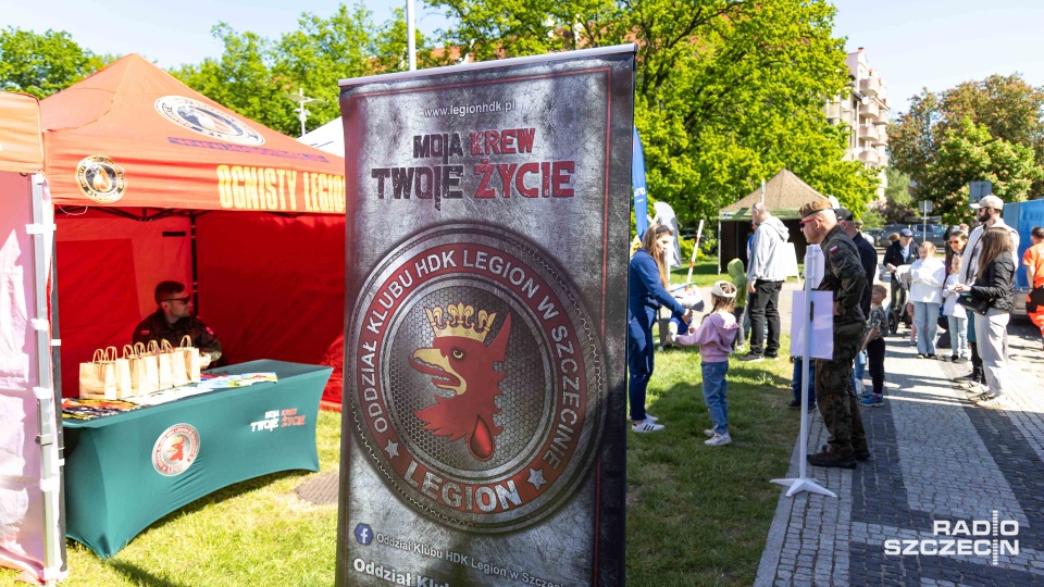 Można oddać krew na Wałach Chrobrego
