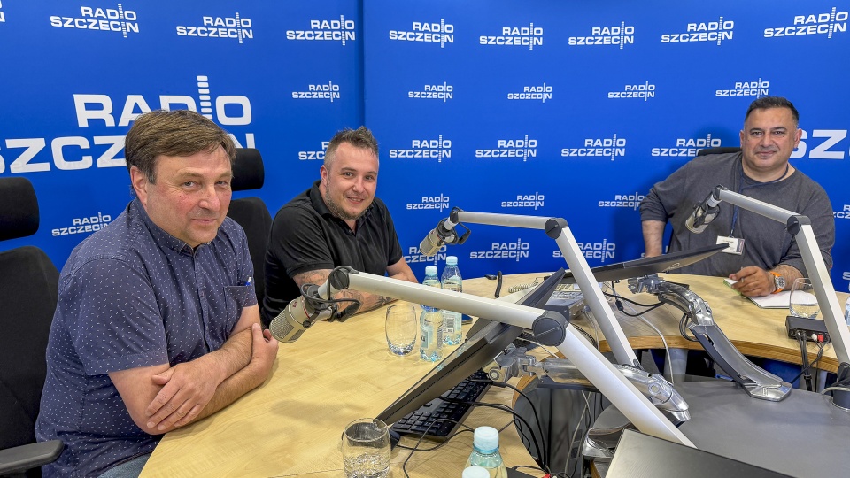 Alex Haditaghi, Bartek Witkowski. Fot. Maciej Papke [Radio Szczecin]