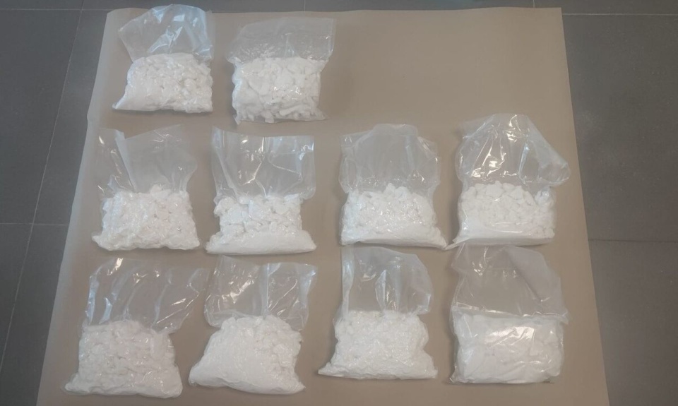 40 kilogramów mefedronu przejęli koszalińscy kryminalni