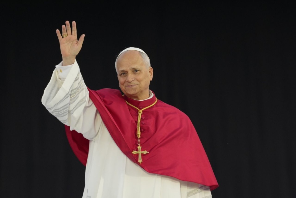 Papież Leon XIV. Fot. PAP/EPA/Alejandro Garcia
