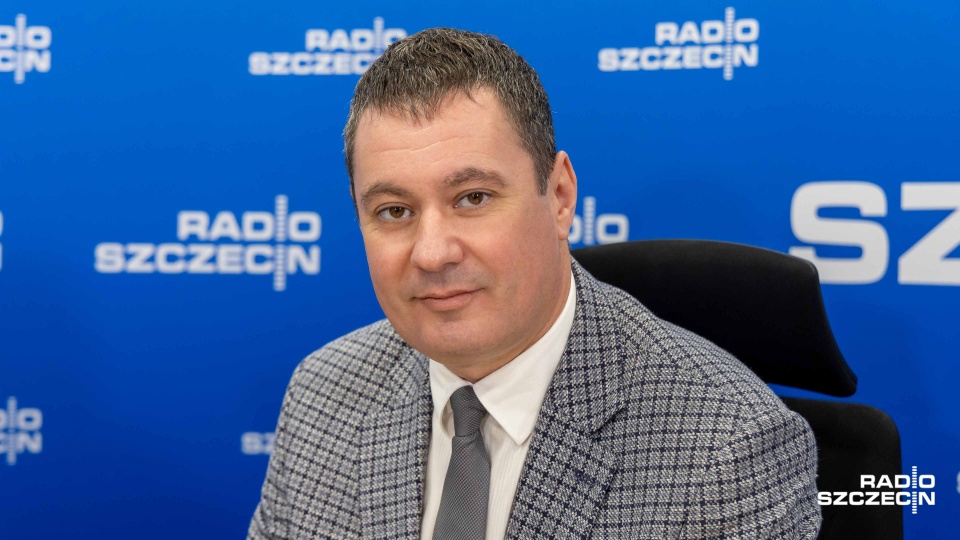 Łukasz Lendner. Fot. Robert Stachnik [Radio Szczecin]