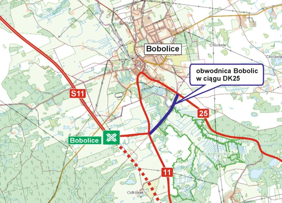 DK25 Bobolice. Mat. GDDKiA