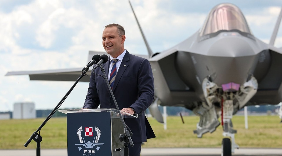 Prezydent: Samoloty F-35 będą nieść bezpieczeństwo Polkom i Polakom