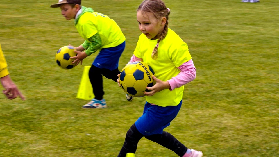 Polsko-niemieckie zawody sportowe dla dzieci. "Można się przy tym bawić" [WIDEO, ZDJĘCIA]