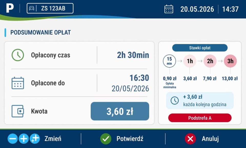 Konkurs "Intuicyjny Parkomat" rozstrzygnięty