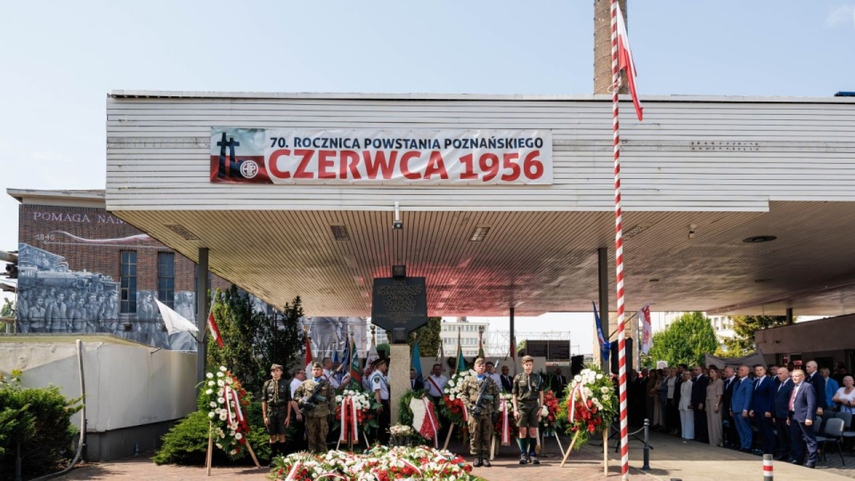 Poznań. Uczczono pamięć bohaterów Czerwca ’56