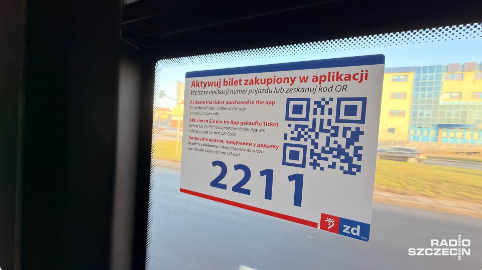 Kody QR w szczecińskiej komunikacji miejskiej weszły w życie