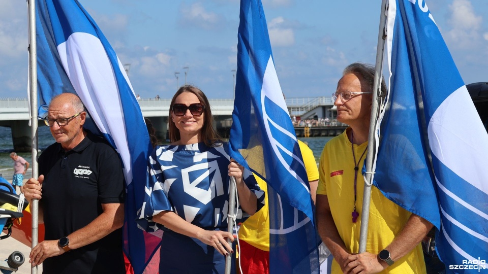 Kołobrzeskie plaże z "Błękitnymi Flagami" [ZDJĘCIA]