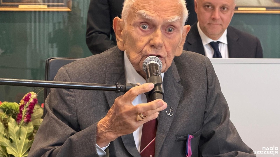 Profesor Zbigniew Antoni Kruszewski. Fot. Tomasz Domański [Radio Szczecin]