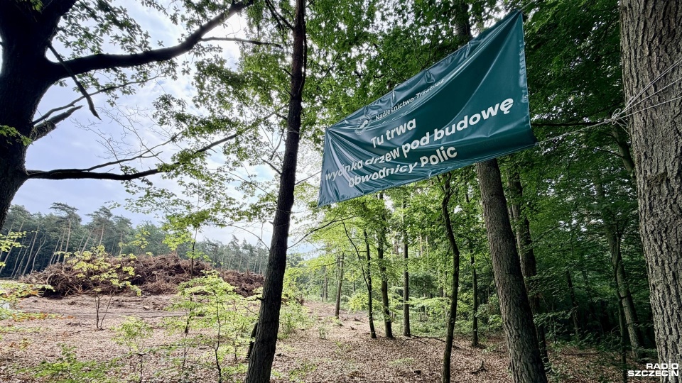 Przy budowie Obwodnicy Polic ruszyły pierwsze prace