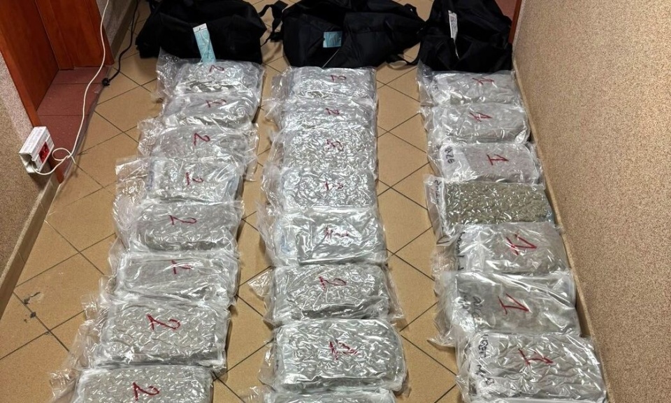 Policja przejęła prawie 70 kg narkotyków