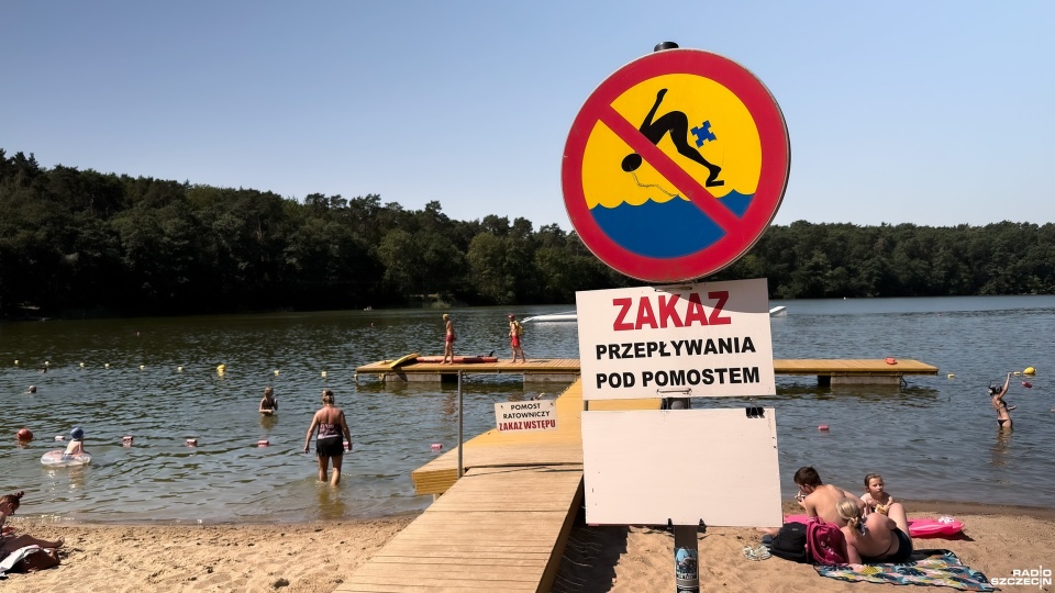 Szczecińskie kąpieliska ratują przed upałami [ZDJĘCIA]