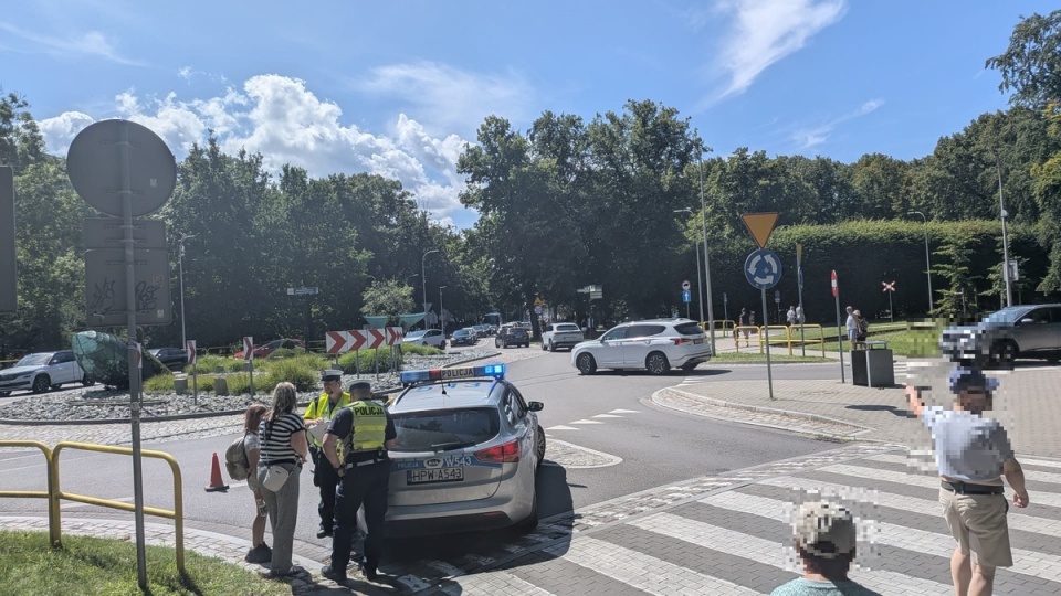 Zagubiona 9-latka sama zgłosiła się do policjantów
