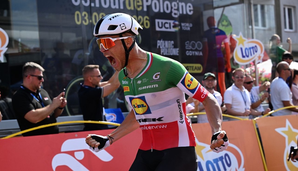Tour de Pologne: 12. miejsce M. Bogusławskiego, J. Milan wygrał pierwszy etap