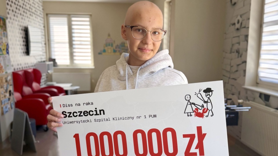 Fundacja Cancer Fighters przekazała 1 mln zł dla dziecięcej onkologii w Szczecinie [ZDJĘCIA]