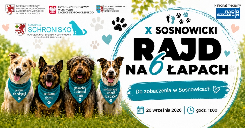 Trwają zapisy na Sosnowicki Rajd na Sześciu Łapach