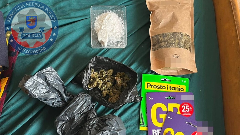 Funkcjonariusze zabezpieczyli prawie 200 gramów narkotyków