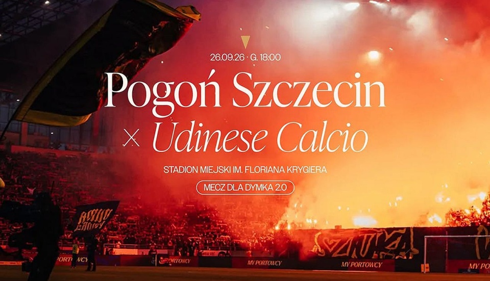 Pogoń zagra z Udinese dla Dymka