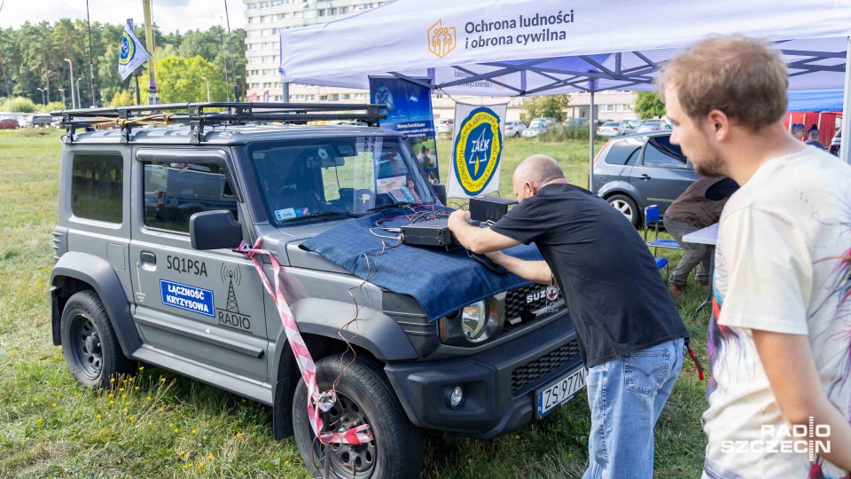 Jak reagować w kryzysie? Służby edukują mieszkańców Polic [ZDJĘCIA]