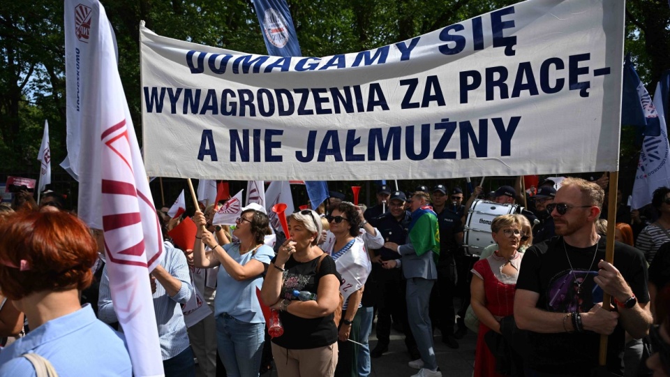 "Politycy do tablicy". Trwa protest nauczycieli