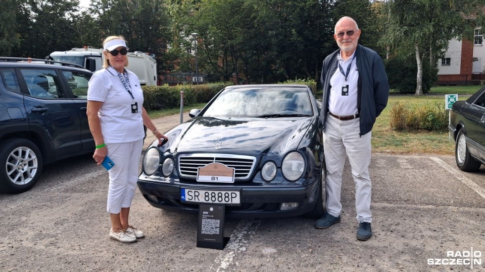 Zlot zabytkowych Mercedesów w Świnoujściu