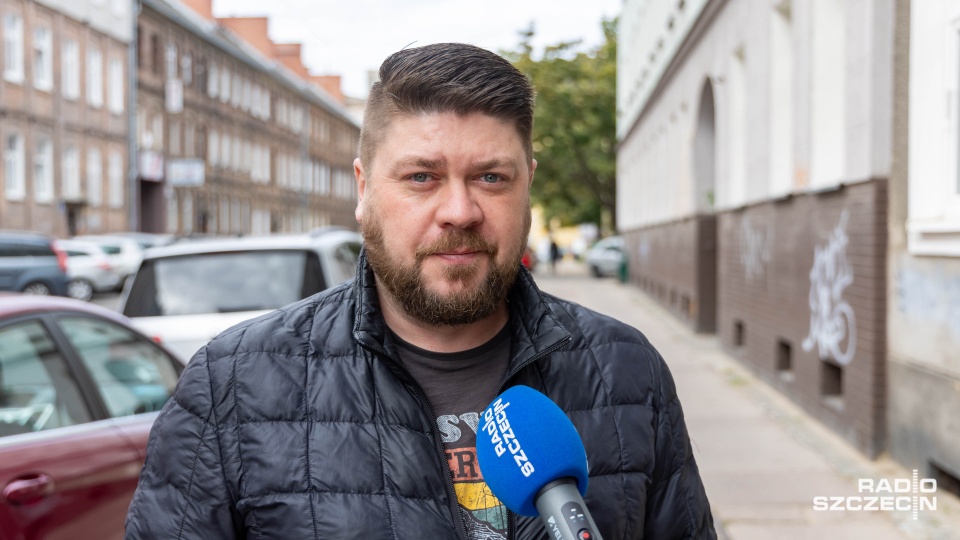 Rafał Kubowicz z Nowej Nadziei. Fot. Robert Stachnik [Radio Szczecin]