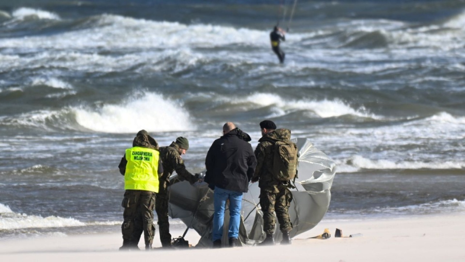 Pomorskie. Dron z plaży w Karwi był polski