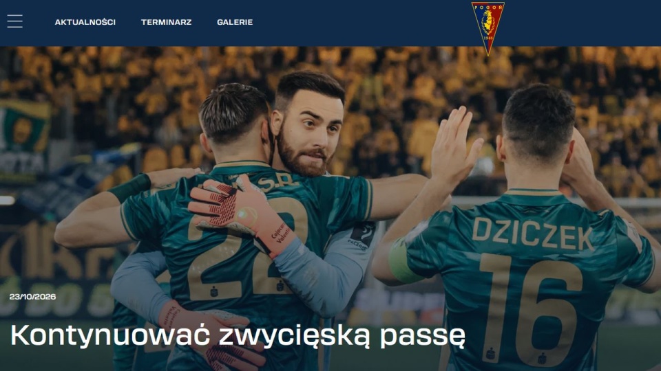 Pogoń chce wygrać z Radomiakiem w Ekstraklasie