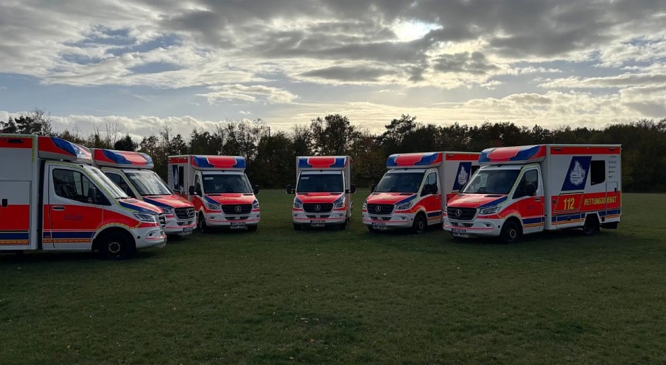 Neue Rettungswagen, Fot. Radio NDR
